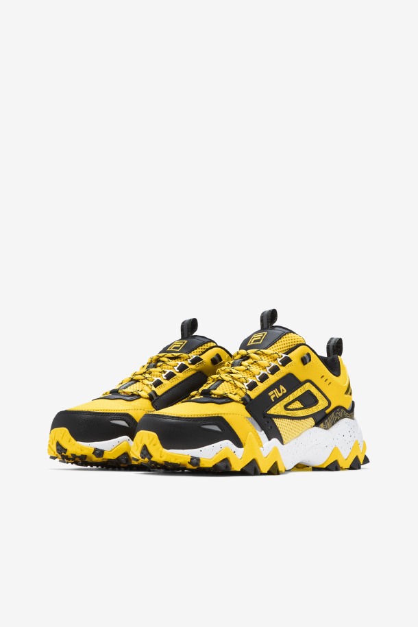 Zapatillas Fila Mujer Lemon/black/white Oakmont Tr