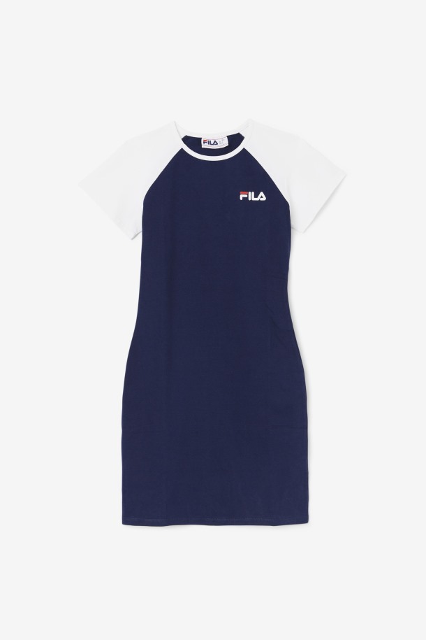 Vestido Kyra Fila Outlets Azul Marino