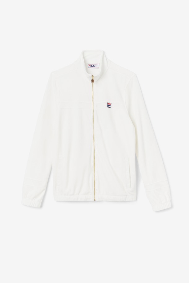 Egret Fila Outlets Chaqueta De Terciopelo Ravid