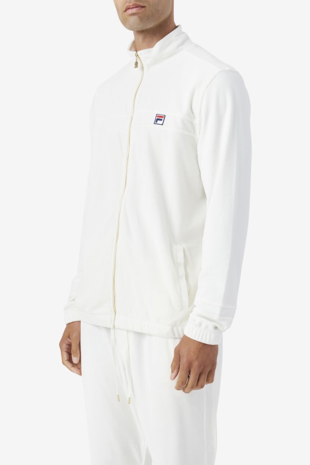 Egret Fila Outlets Chaqueta De Terciopelo Ravid