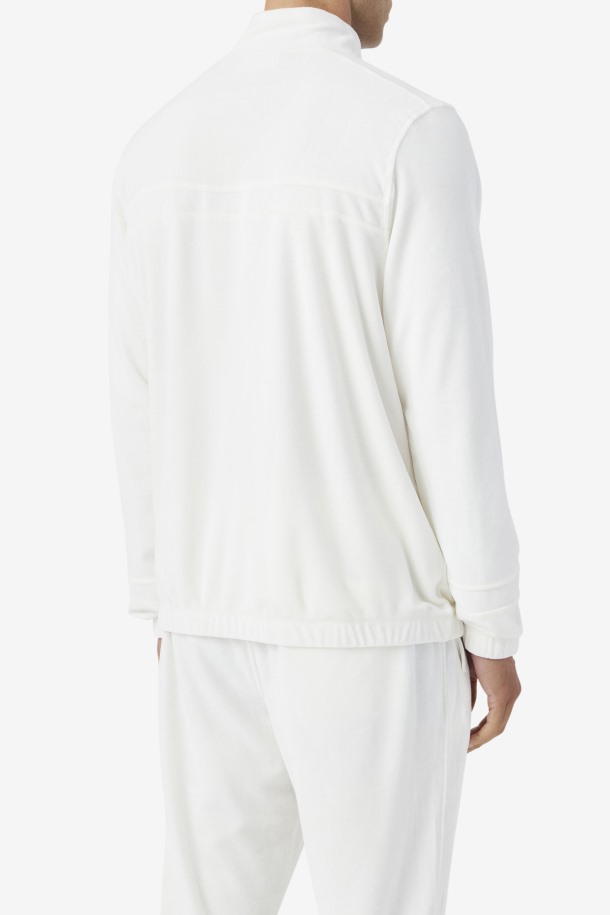 Egret Fila Outlets Chaqueta De Terciopelo Ravid