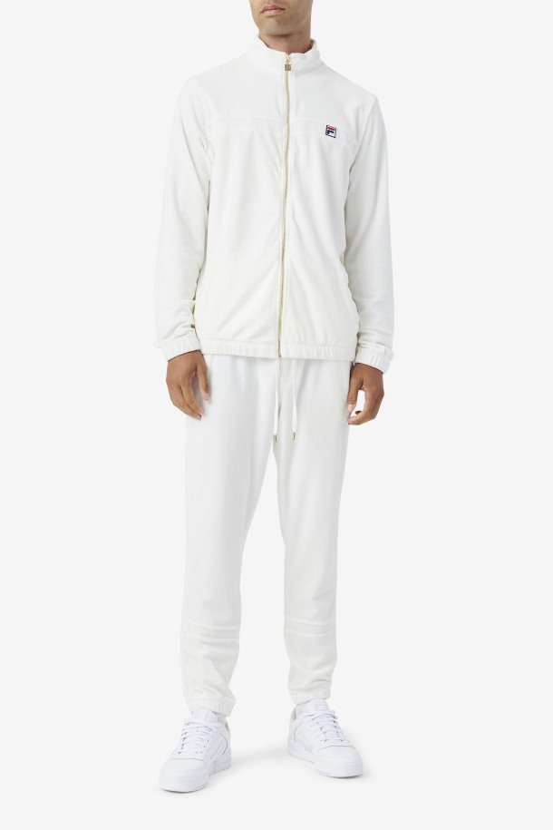 Egret Fila Outlets Chaqueta De Terciopelo Ravid
