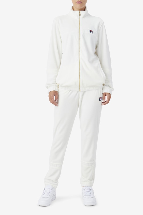 Egret Fila Outlets Chaqueta De Terciopelo Ravid