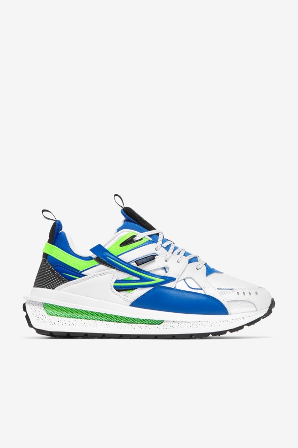 Sandenal Hombre Fila Outlet Blanco/azul/verde