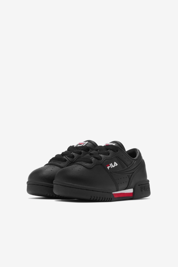 Negro/rojo/blanco Fila Outlets Niño Fitness Original