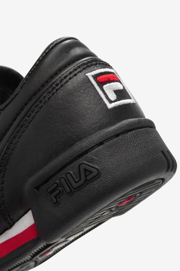 Negro/rojo/blanco Fila Outlets Niño Fitness Original