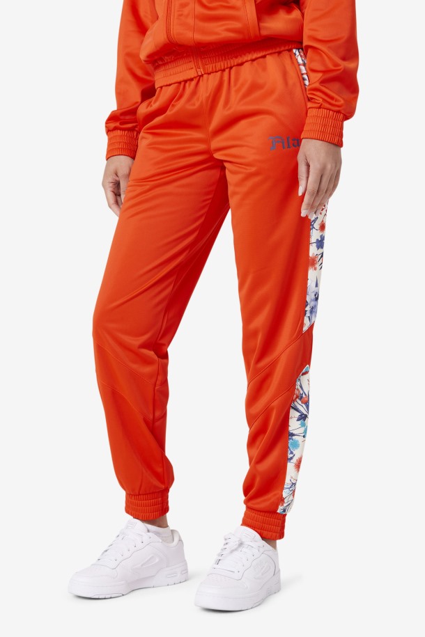 Kiara Track Pant Orange.com Fila Outlets