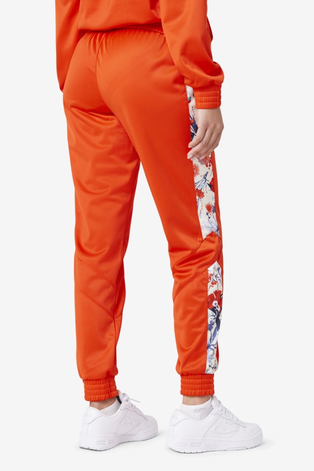 Kiara Track Pant Orange.com Fila Outlets