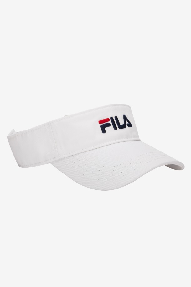 Fila Outlets Visera Blanca Bordada