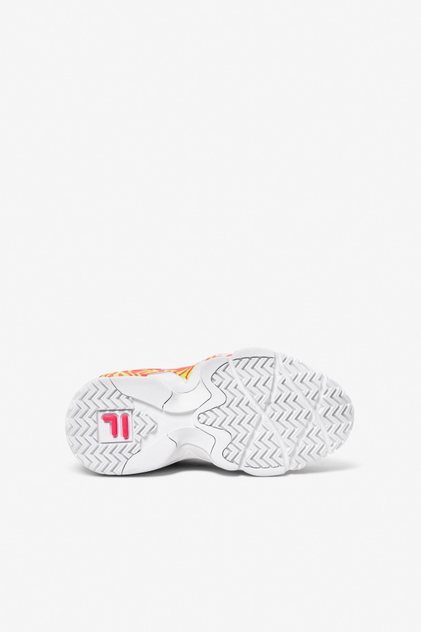 Fila Outlets Niños Grandes Mb Fiery Coral/white/lime Punch