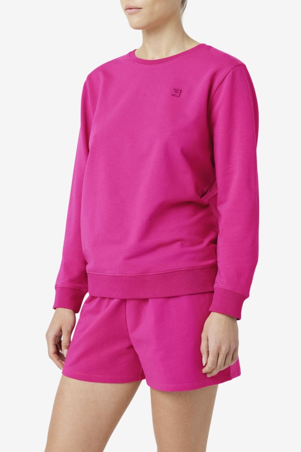 Fila Outlets Kaydence Crew Festival Fucsia