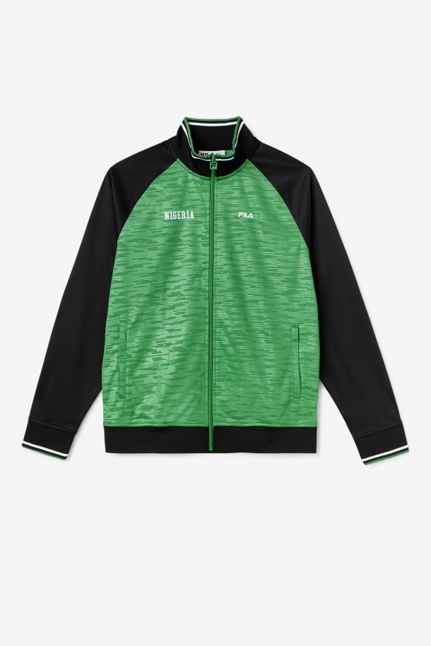 Chaqueta De Chándal De Nigeria Fila Outlets Jelly Bean/negro/blanco