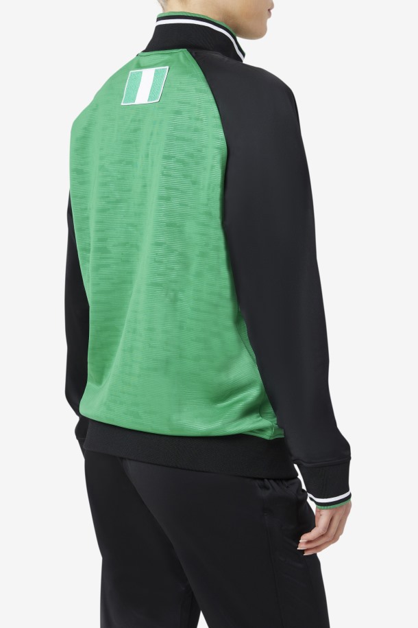 Chaqueta De Chándal De Nigeria Fila Outlets Jelly Bean/negro/blanco