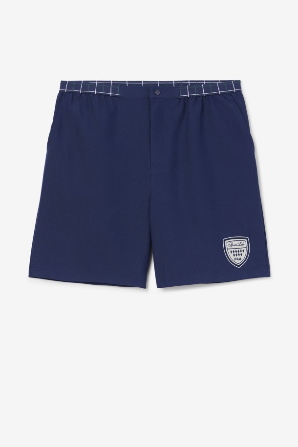 Pantalón Corto Fila Outlet Azul Marino/gardenia/blanco/junio Bug Anyz