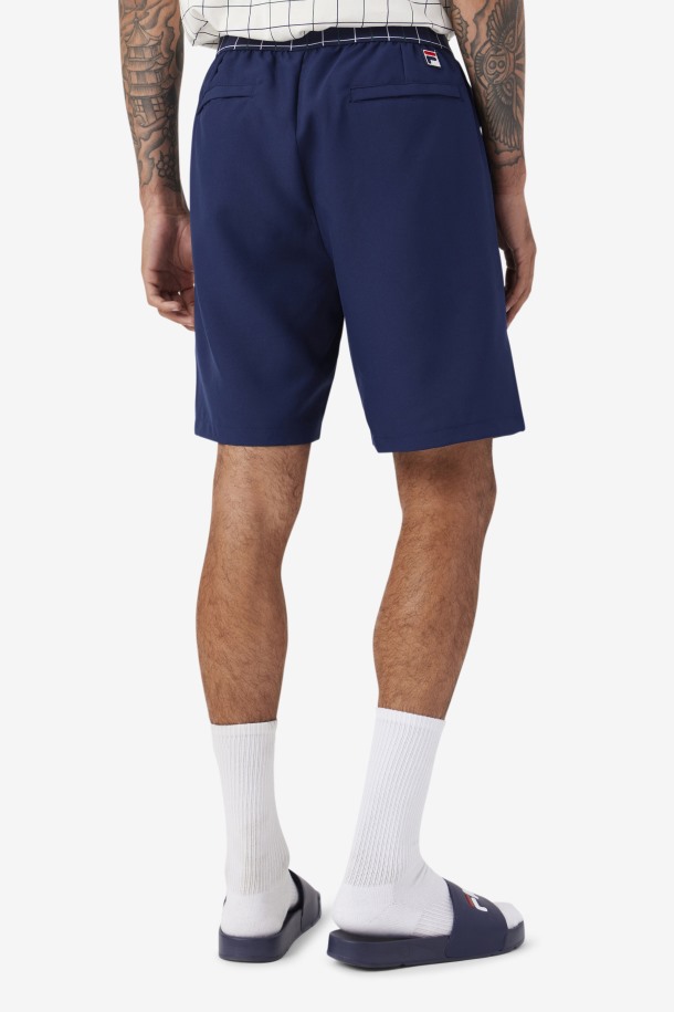 Pantalón Corto Fila Outlet Azul Marino/gardenia/blanco/junio Bug Anyz