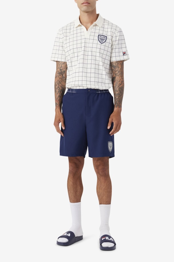 Pantalón Corto Fila Outlet Azul Marino/gardenia/blanco/junio Bug Anyz