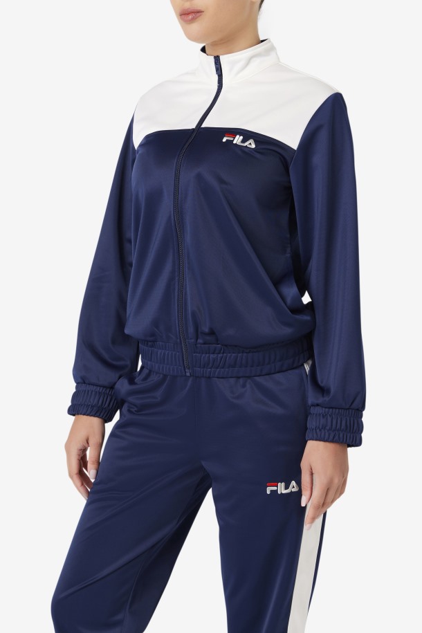 Chaqueta Azul Marino Mckenna Chandal Cola Outlet