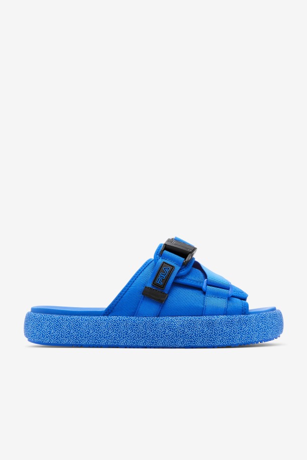 Azul/negro/azul Hombre Atlas Slide Fila Outlet