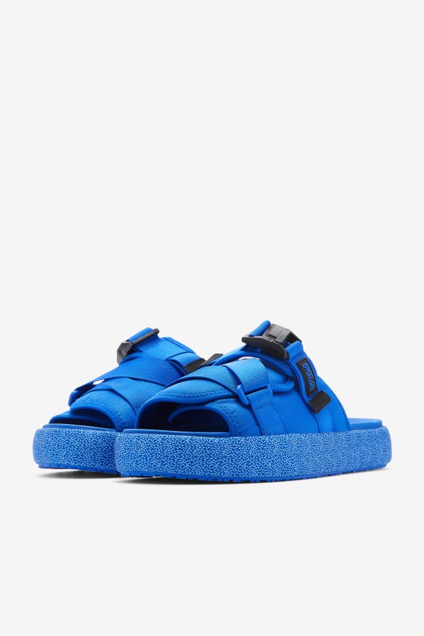 Azul/negro/azul Hombre Atlas Slide Fila Outlet