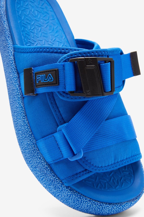 Azul/negro/azul Hombre Atlas Slide Fila Outlet