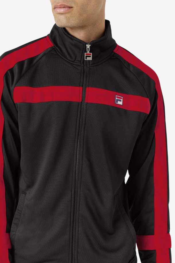 Chaqueta Fila Outlet Renzo Negra/roja