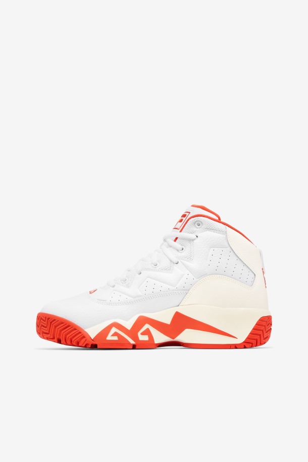 Mb White/mandarin Red/gardenia Fila Outlet Mujer