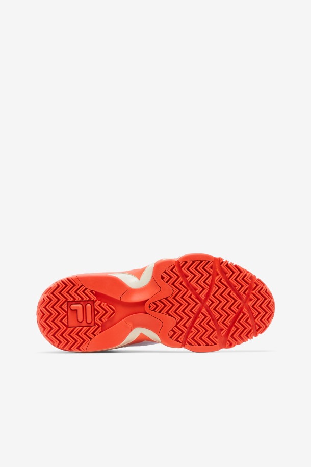 Mb White/mandarin Red/gardenia Fila Outlet Mujer