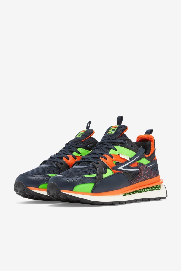 Sandenal Hombre Azul/rojo Naranja/verde Fila Outlet