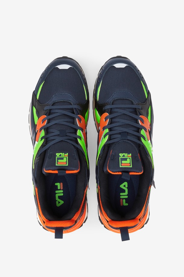 Sandenal Hombre Azul/rojo Naranja/verde Fila Outlet