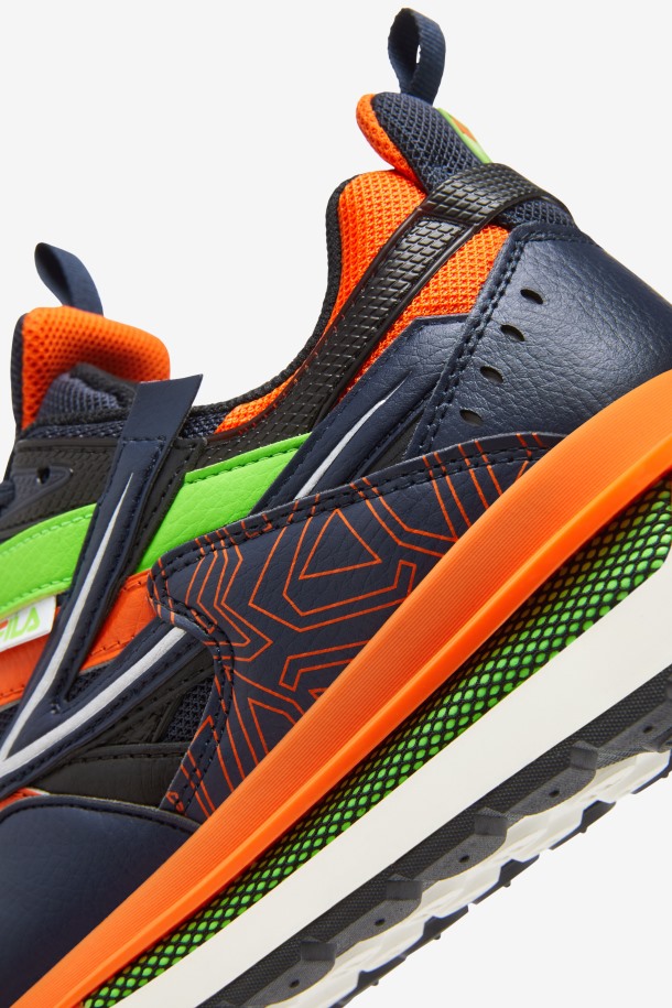 Sandenal Hombre Azul/rojo Naranja/verde Fila Outlet