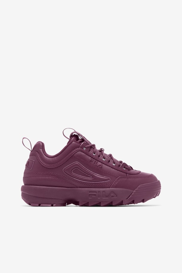 Fila Outlets Grape Vino Mujer Disruptor 2 Premium