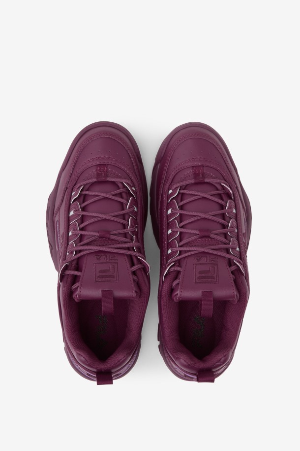 Fila Outlets Grape Vino Mujer Disruptor 2 Premium