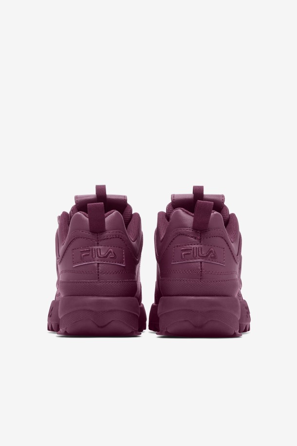 Fila Outlets Grape Vino Mujer Disruptor 2 Premium