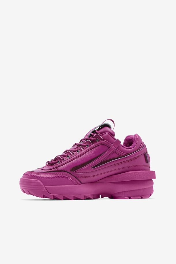 Rojo/vino De Uva Fila Outlets Mujeres Disruptor 2 Exp