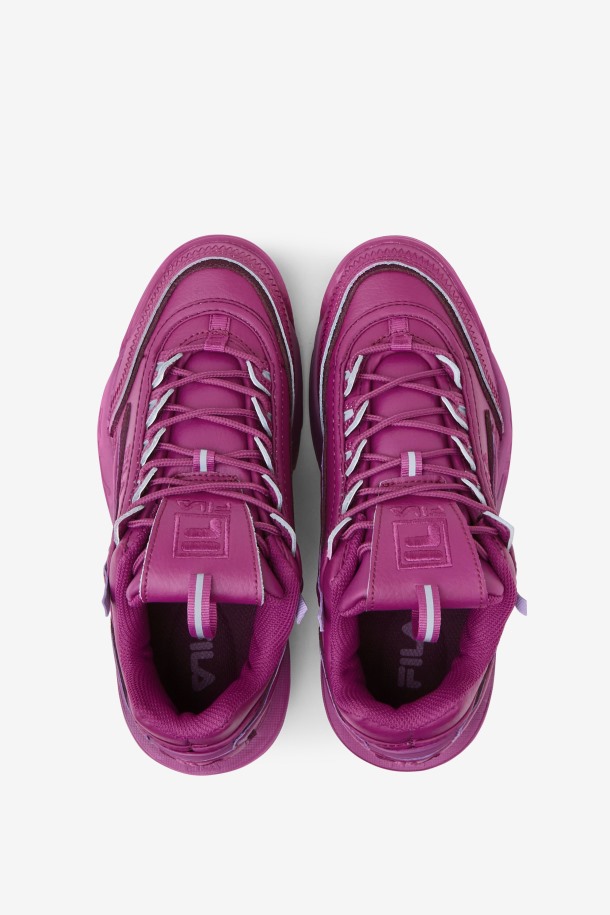 Rojo/vino De Uva Fila Outlets Mujeres Disruptor 2 Exp