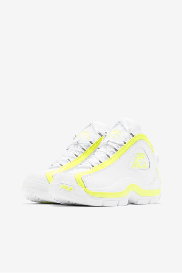 Fila Outlets Blanco/amarillo Mujer Grant Hill 2