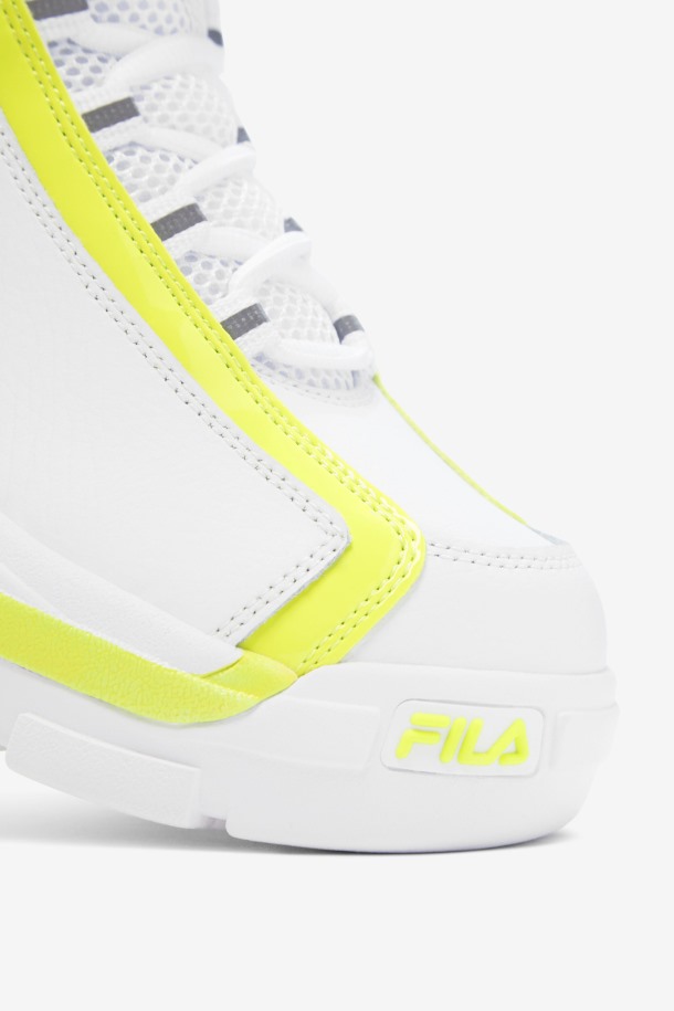 Fila Outlets Blanco/amarillo Mujer Grant Hill 2