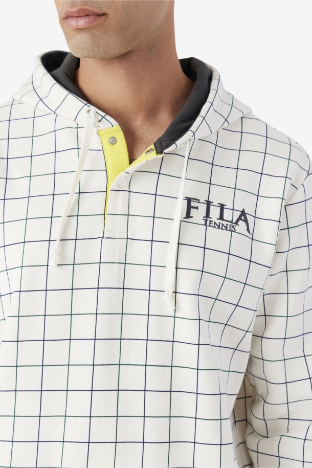 Sudadera Con Capucha Gardenia/amarillo/junio Bug Fila Outlets Rish
