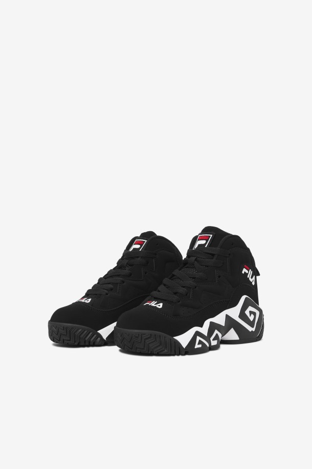 Fila Mb Negro/blanco/rojo Para Niños Pequeños Outlet