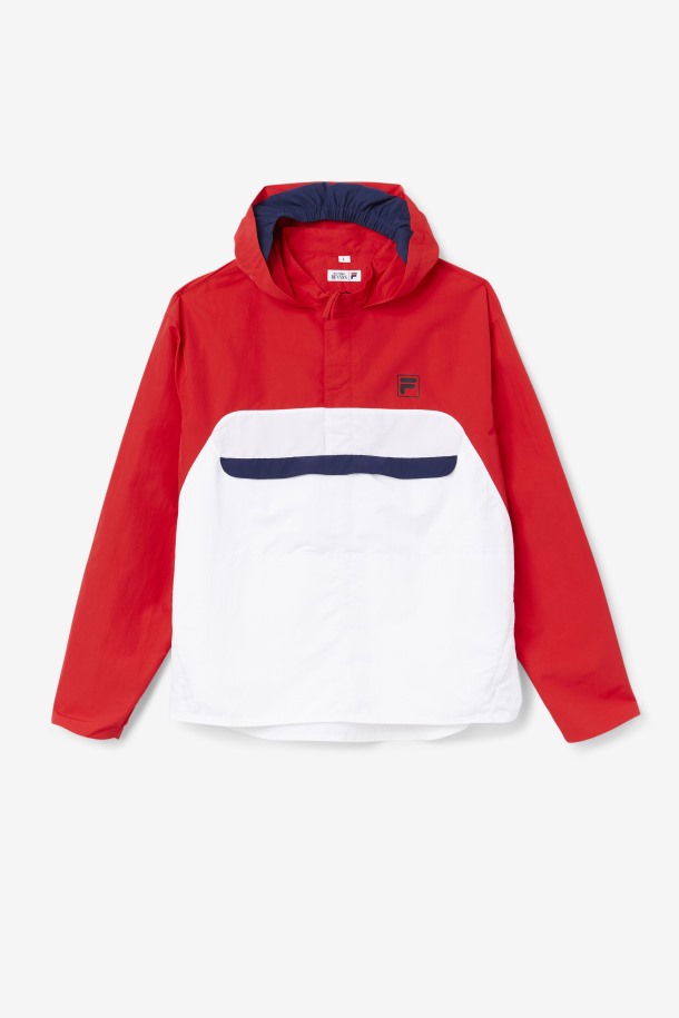 Bevans Park Anorak Rojo Fila Outlet