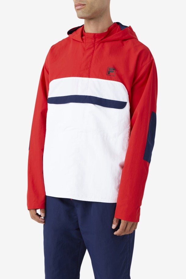 Bevans Park Anorak Rojo Fila Outlet