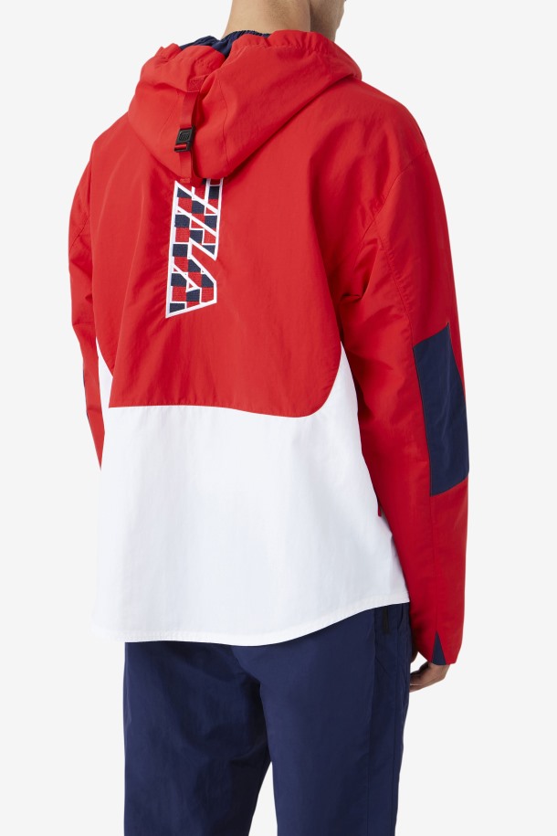 Bevans Park Anorak Rojo Fila Outlet