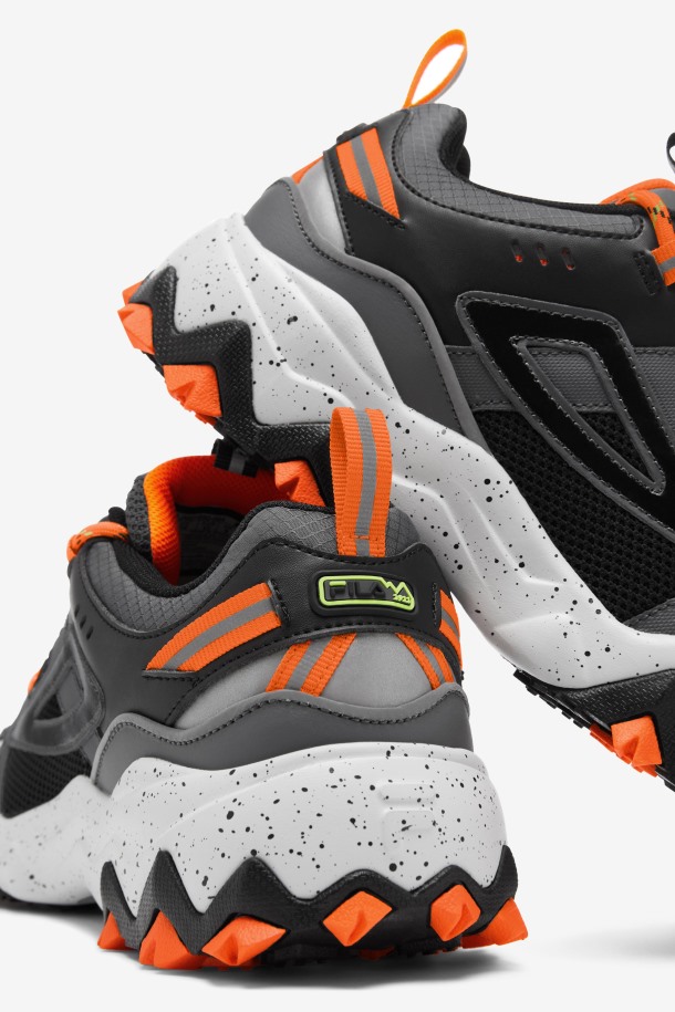Fila Outlet Hombre Oakmont Tr Castlerock/negro/naranja