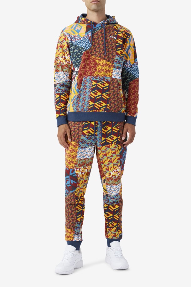 Row Outlets Estampado Amarillo/ocean Amay Jogger