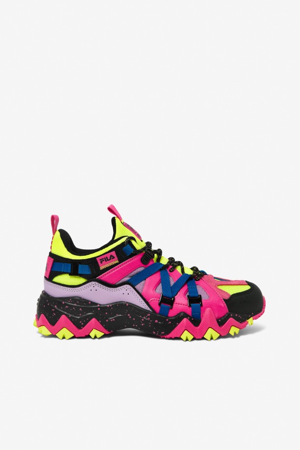 Zapatillas Fila Outlet Mujer Excursion Amarillo/crocus Petal/pink Glo