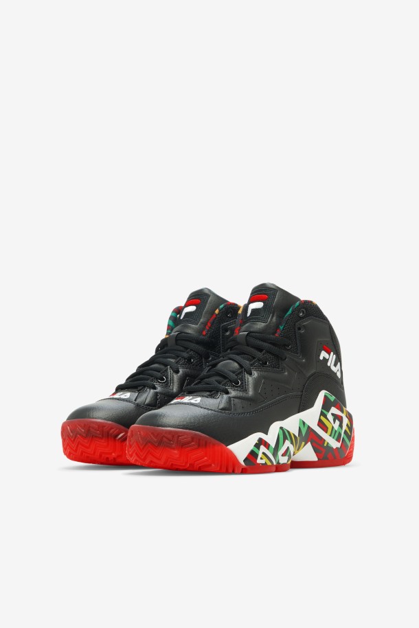 Fila Outlets Niños Grandes Mb Negro/jelly Bean/limón