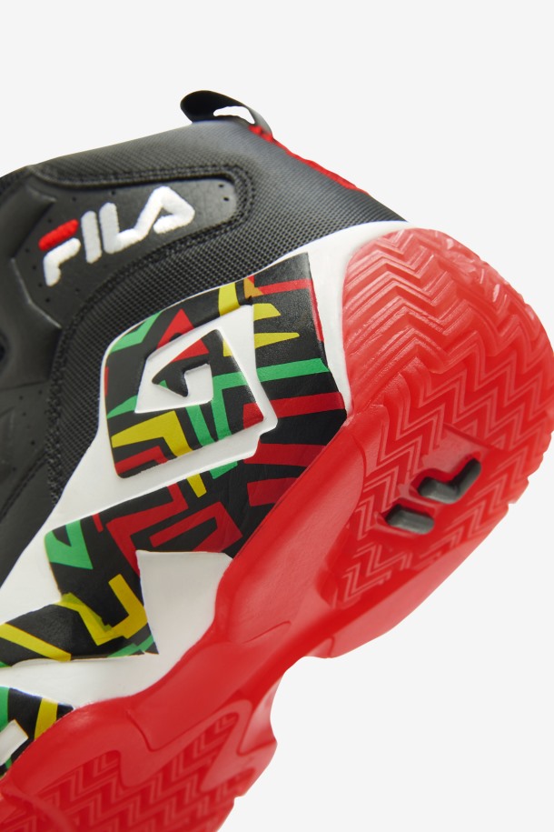 Fila Outlets Niños Grandes Mb Negro/jelly Bean/limón
