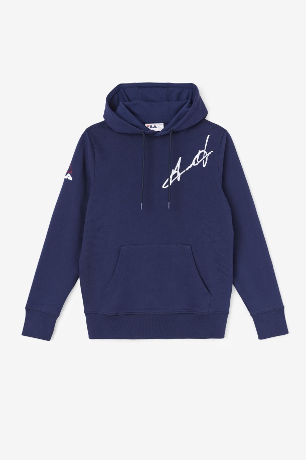 Azul Marino Grant Hill Lazarus Sudadera Con Capucha Fila Outlets