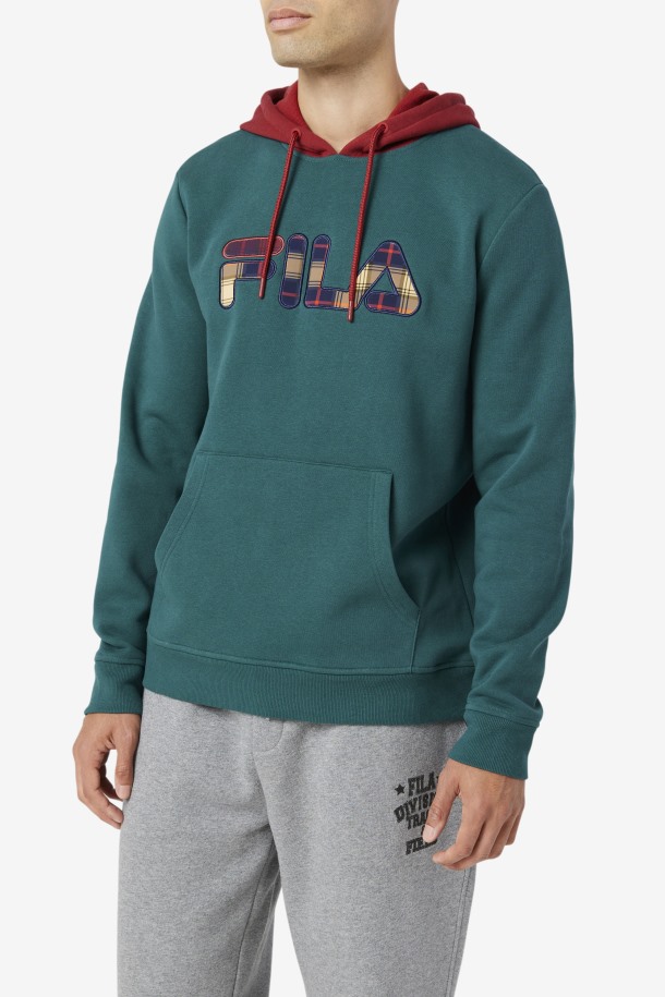 Fila Outlets Harnoop Sudadera Con Capucha Junio Bug/rhubarb/saffron