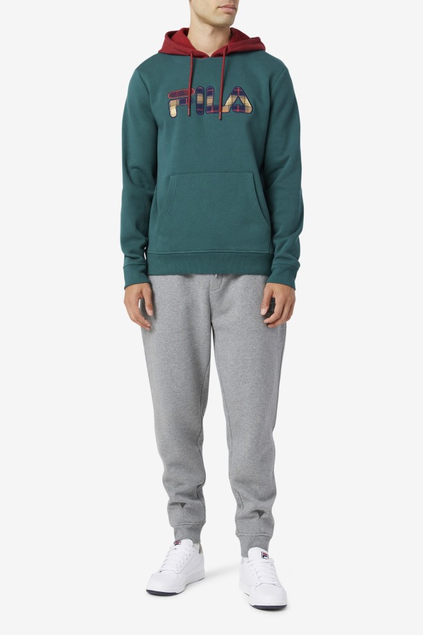 Fila Outlets Harnoop Sudadera Con Capucha Junio Bug/rhubarb/saffron